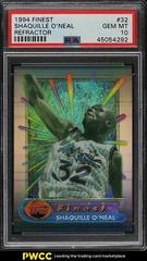 Shaquille O'Neal [Refractor] Basketball Cards 1994 Finest Prices
