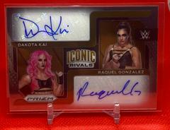 Dakota Kai, Raquel Gonzalez #IR-DR Wrestling Cards 2022 Panini Prizm WWE Iconic Rivals Dual Autographs Prices