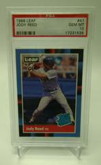 Jody Reed #41 Baseball Cards 1988 Leaf Prices
