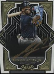 Ronald Acuna Jr. [Gold Ink] #T1A-RAC Baseball Cards 2023 Topps Tier One Autographs Prices