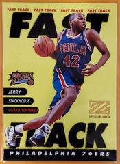 Jerry Stackhouse #9 Basketball Cards 1997 Skybox Z Force Fast Track Prices