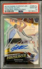 Grayson Allen Basketball Cards 2019 Panini Chronicles Airborne Signatures Prices