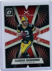 Aaron Rodgers [Red] #1 Football Cards 2016 Panini Donruss Optic X-Factor Prices