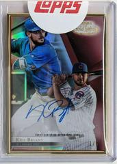 Kris Bryant [Red] #FA-KB Baseball Cards 2018 Topps Gold Label Framed Autograph Prices