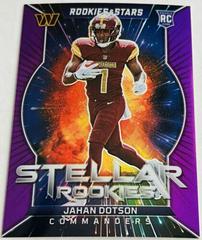 Jahan Dotson [Purple] #SR-4 Football Cards 2022 Panini Rookies & Stars Stellar Rookies Prices