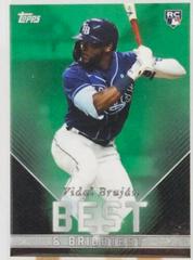 Vidal Brujan [Green] #2 Baseball Cards 2022 Topps X Wander Franco Prices