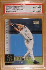 Derek Jeter [Exclusives Gold] Baseball Cards 2001 Upper Deck Prices