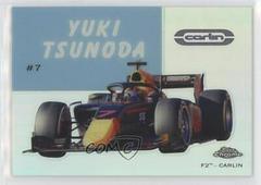 Yuki Tsunoda #54W-28 Racing Cards 2020 Topps Chrome Formula 1 1954 World on Wheels Prices