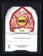 Hakeem Olajuwon #5 Basketball Cards 2023 Panini Crown Royale Jewel Signature Prices
