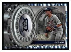 Jace Jung [Ice] Baseball Cards 2023 Bowman Platinum Treasures in the Vault Prices
