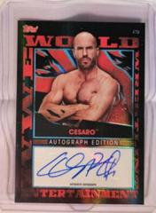 Cesaro #AT9 Wrestling Cards 2021 Topps Slam Attax WWE Autographs Prices