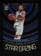 Stephen Curry [Blue] Basketball Cards 2019 Panini Donruss Optic Star Gazing Prices