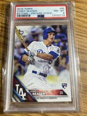 Corey Seager [Batting Vintage Stock] #85 Baseball Cards 2016 Topps Prices