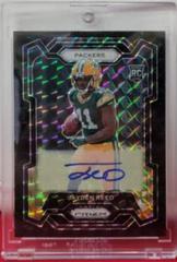 Jayden Reed [Autograph Black Finite] #334 Football Cards 2023 Panini Prizm Prices