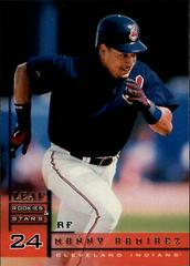 Manny Ramirez #4 Baseball Cards 1998 Leaf Rookies & Stars Prices