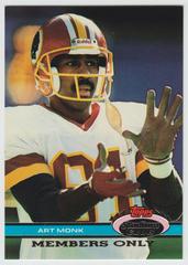 Art Monk Football Cards 1991 Stadium Club Members Only Prices