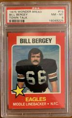 Bill Bergey [Town Talk] #19 Football Cards 1975 Wonder Bread Prices
