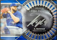 Alek Manoah [Blue Silver] #SS-AM Baseball Cards 2023 Topps Five Star Signature Prices