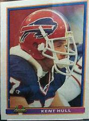 Kent Hull #41 Football Cards 1991 Bowman Prices