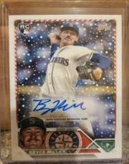 Bryce Miller #HAC-BM Baseball Cards 2023 Topps Holiday Autographs Prices