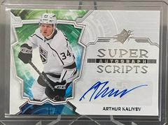 Arthur Kaliyev #SS-AK Hockey Cards 2022 SPx Superscripts Autographs Prices