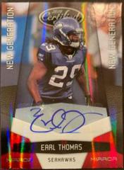 Earl Thomas [Mirror Red Autograph] #209 Football Cards 2010 Panini Certified Prices