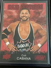 Colt Cabana [Red] Wrestling Cards 2021 Upper Deck AEW Main Features Prices