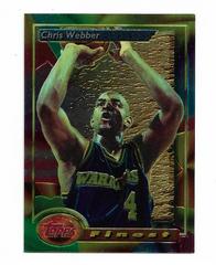 Chris Webber #212 Basketball Cards 1993 Finest Prices