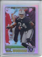 Charles Woodson [Refractor] #78 Football Cards 2001 Topps Chrome Prices