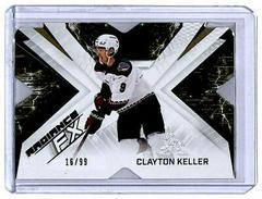 Clayton Keller [Gold] Hockey Cards 2022 SPx Radiance FX Prices