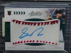 Sheldon Neuse [Material Signature Pink] #119 Baseball Cards 2020 Panini Absolute Prices