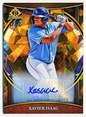 Xavier Isaac [Autograph Gold Atomic] #BI-5 Baseball Cards 2023 Bowman Invicta Prices