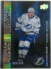 Alex Barre Boulet #OR-14 Hockey Cards 2021 SPx UD Black Obsidian Rookies Prices