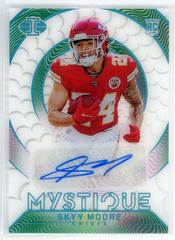 Skyy Moore [Autograph Green] #M-16 Football Cards 2022 Panini Illusions Mystique Prices