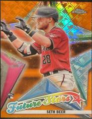 Seth Beer [Orange] #FS-4 Baseball Cards 2022 Topps Chrome Logofractor Future Stars Prices