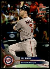 Joe Mauer #9 Baseball Cards 2018 Topps National Baseball Card Day Prices
