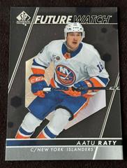 Aatu Raty [Acetate] #199 Hockey Cards 2022 SP Authentic Prices