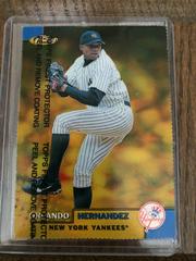 Orlando Hernandez [Gold Refractor] #65 Baseball Cards 1999 Finest Prices