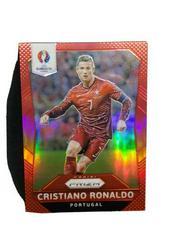 Cristiano Ronaldo [Red Prizm] Soccer Cards 2016 Panini Prizm UEFA Prices