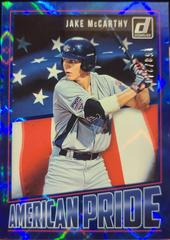 Jake McCarthy [Blue] Baseball Cards 2018 Panini Donruss American Pride Prices