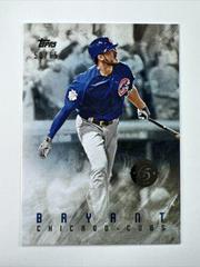 Kris Bryant #1965 Baseball Cards 2016 Topps Transcendent 65th Anniversary Party Prices