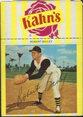 Bob Bailey Baseball Cards 1966 Kahn's Wieners Prices