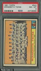 Minnesota Twins #542 Baseball Cards 1961 Topps Prices