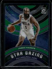 James Harden [Green] Basketball Cards 2022 Panini Donruss Optic Star Gazing Prices