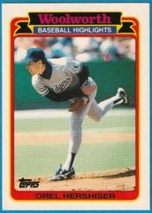Orel Hershiser #21 Baseball Cards 1989 Topps Woolworth Baseball Highlights Prices