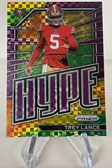 Trey Lance [Purple Power] Football Cards 2022 Panini Prizm Hype Prices