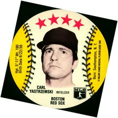 Carl Yastrzemski Baseball Cards 1976 Safelon Discs Prices