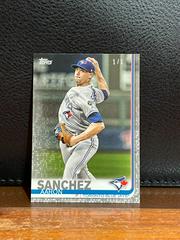 Aaron Sanchez #677 Baseball Cards 2019 Topps Mini Prices