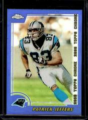 Patrick Jeffers [Refractor] Football Cards 2000 Topps Chrome Prices