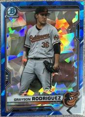 Grayson Rodriguez Baseball Cards 2021 Bowman Draft Sapphire Prices